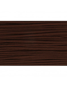 Snodd 5mm mörk brun