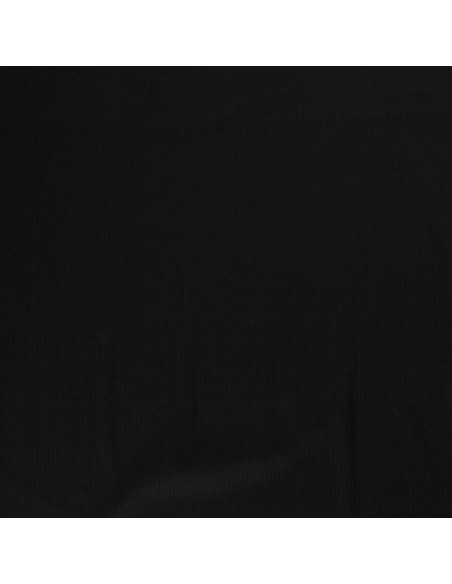 Ribbad Jersey Svart
