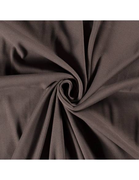 Ribbad Jersey Brun taupe