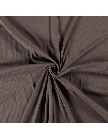 Ribbad Jersey Brun taupe