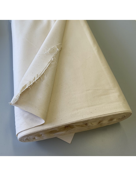 Lakansväv Oblekt 100% Bomull