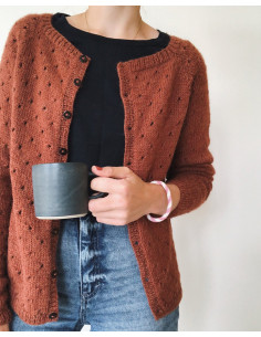 Stickbeskrivning Annas cardigan