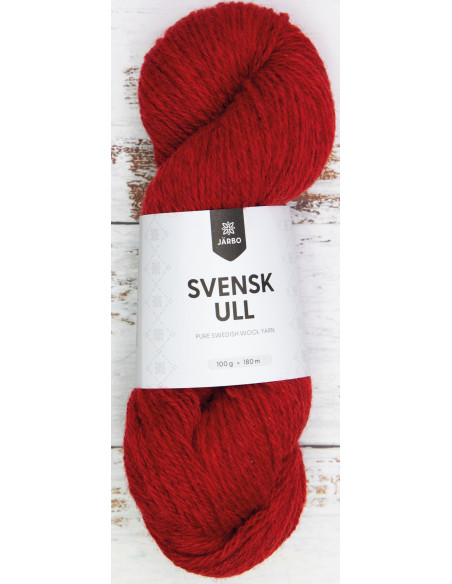 Svensk ull 100g 011 Falu Red