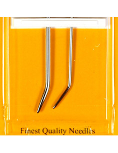 John James Deluxe nål med böjd tipp storlek 14/18 2