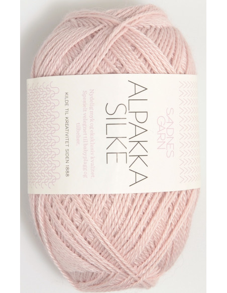 Alpakka Silke 3511 Puderrosa