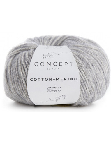 Cotton-Merino 106 Grå