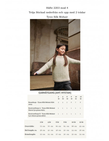 Mönsterhäfte 2203 Mykt til barn