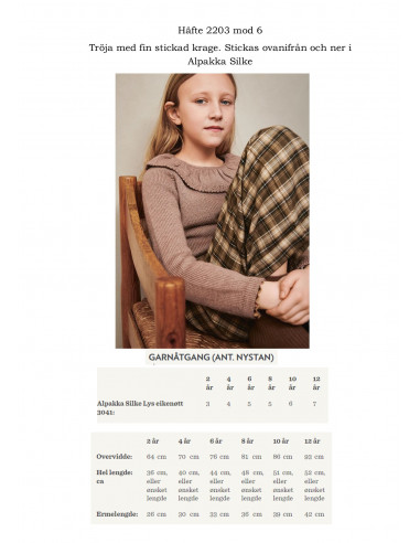 Mönsterhäfte 2203 Mykt til barn