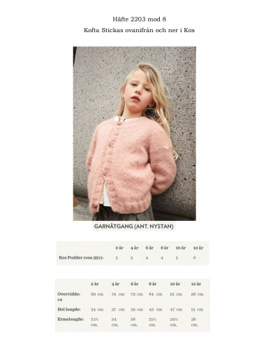 Mönsterhäfte 2203 Mykt til barn