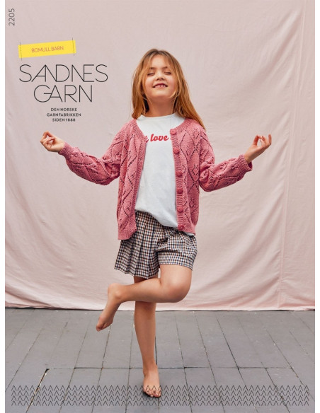 Mönsterhäfte 2205 Bomull Barn Svensk Text