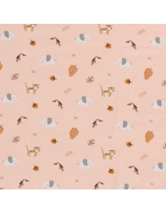 Jersey med tiger elefant Laxrosa