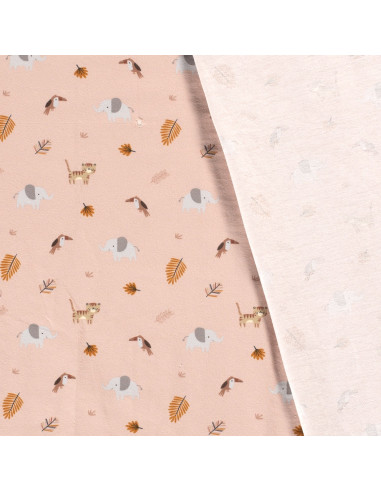 Jersey med tiger elefant Laxrosa