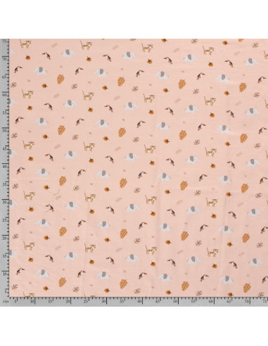 Jersey med tiger elefant Laxrosa