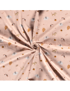 Jersey med tiger elefant Laxrosa 2