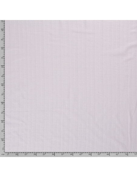 Bomullstyg med struktur Ljusgrå