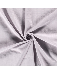 Bomullstyg med struktur Ljusgrå
