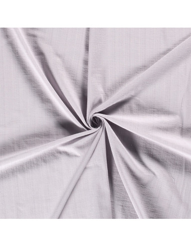 Bomullstyg med struktur Ljusgrå